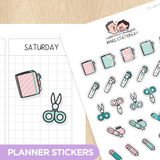 Holiday Happy Mail Sticker Set