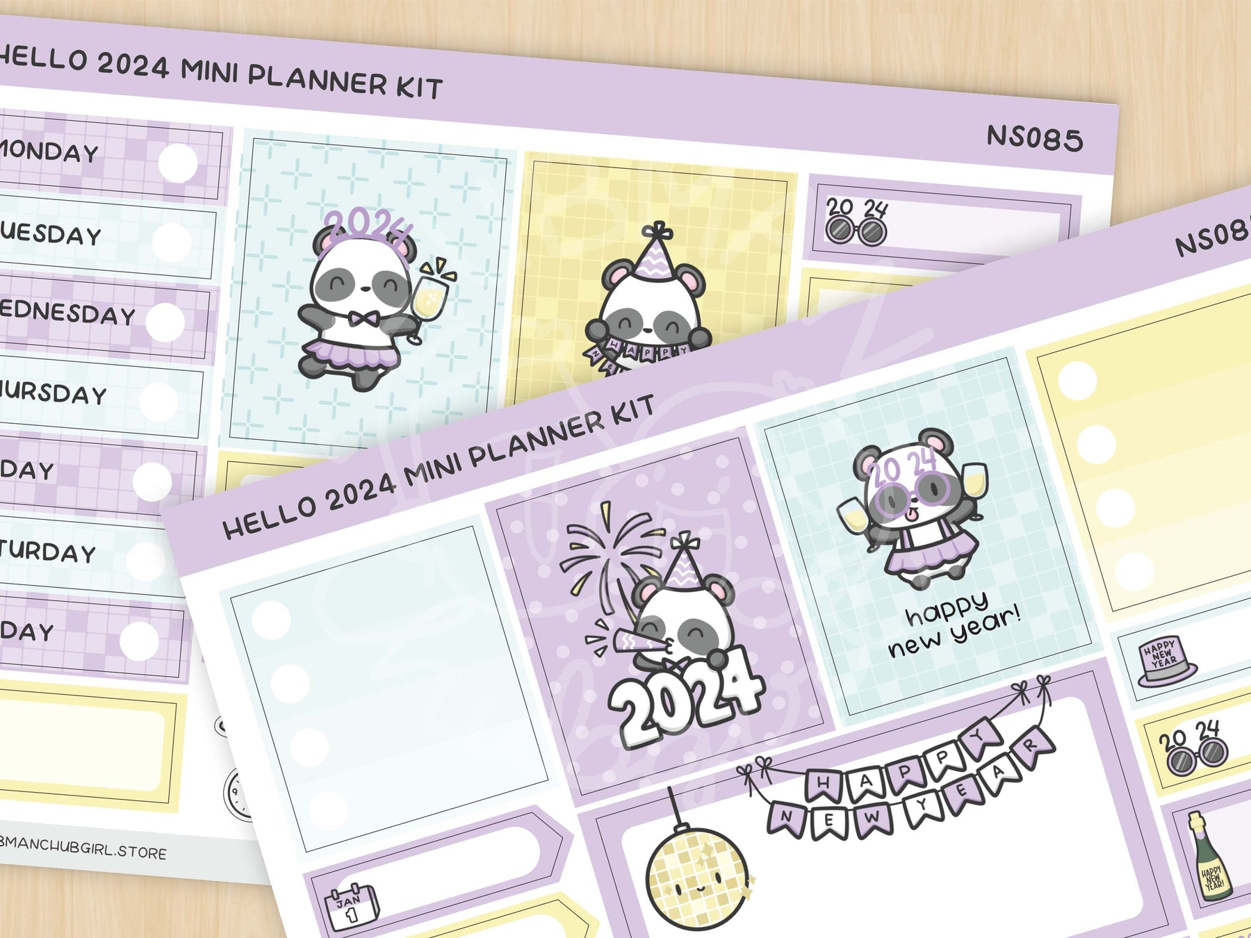 Vertical Planner Kits – Hubman and Chubgirl