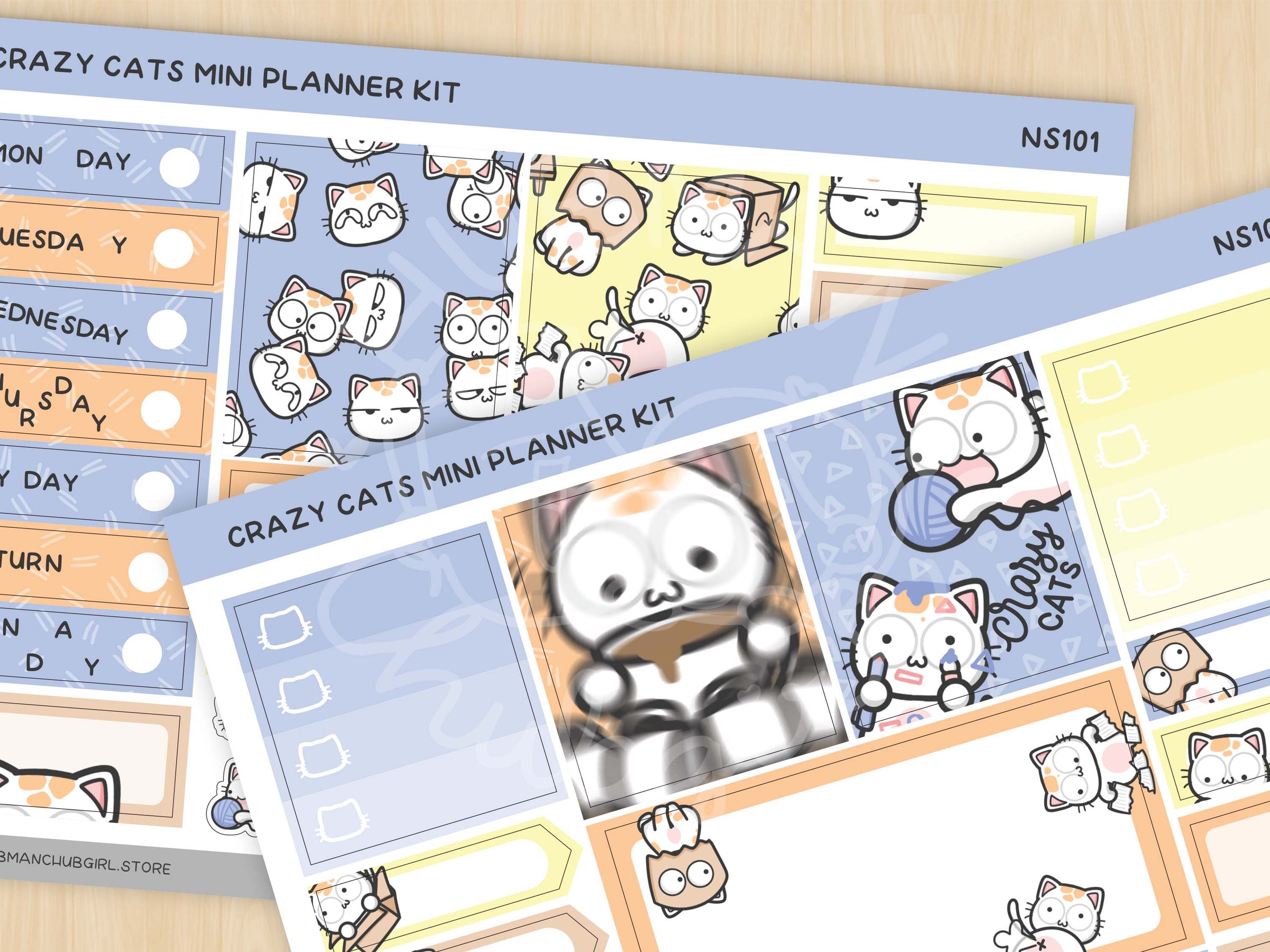 Vertical Planner Kits – Hubman and Chubgirl