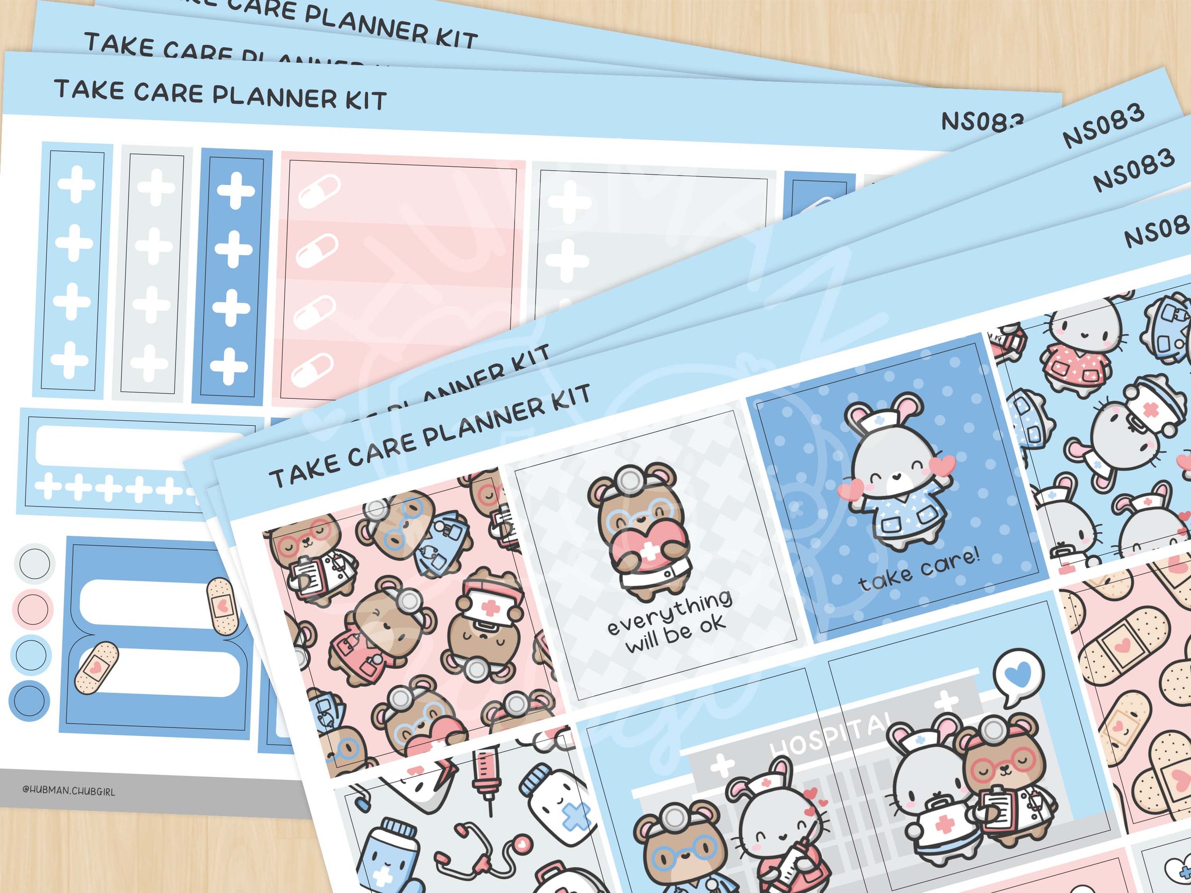 Vertical Planner Kits – Hubman and Chubgirl