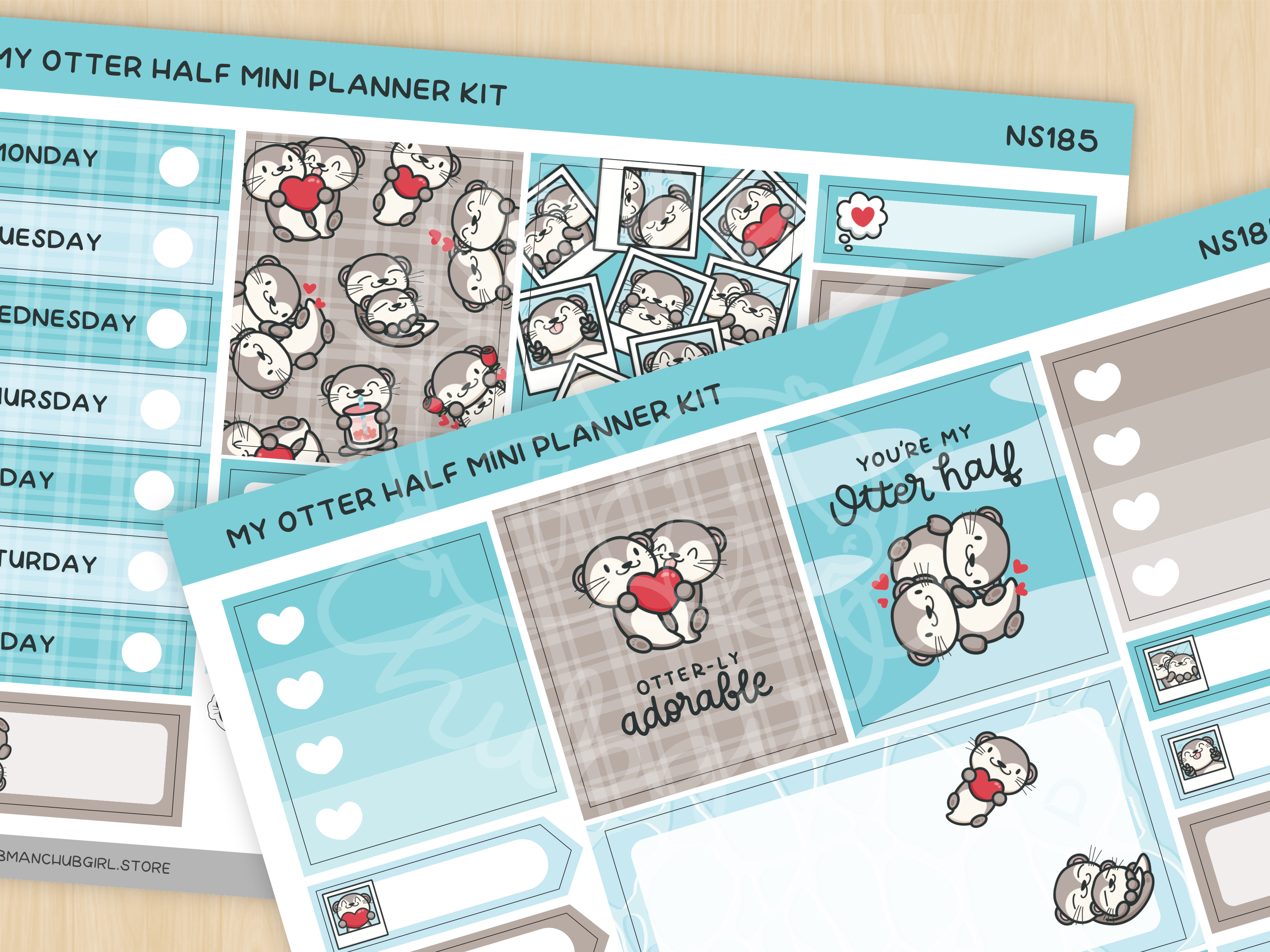 My Otter Half Mini Planner Kit (Set of 2)