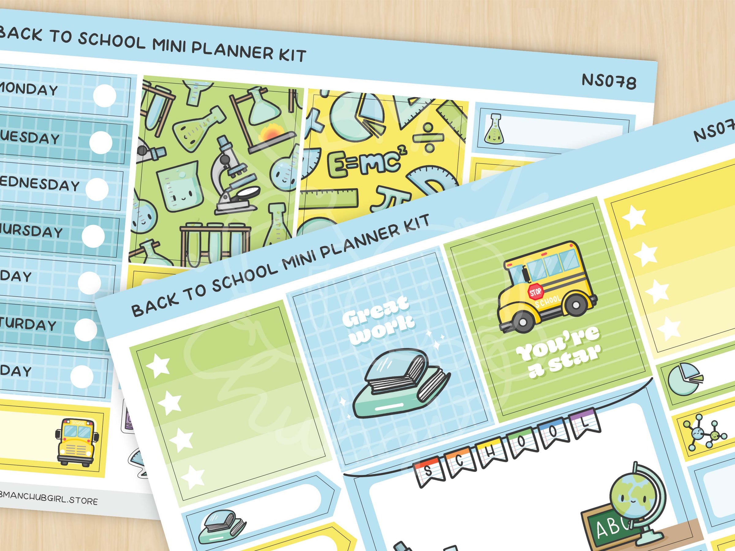 Vertical Planner Kits – Hubman and Chubgirl