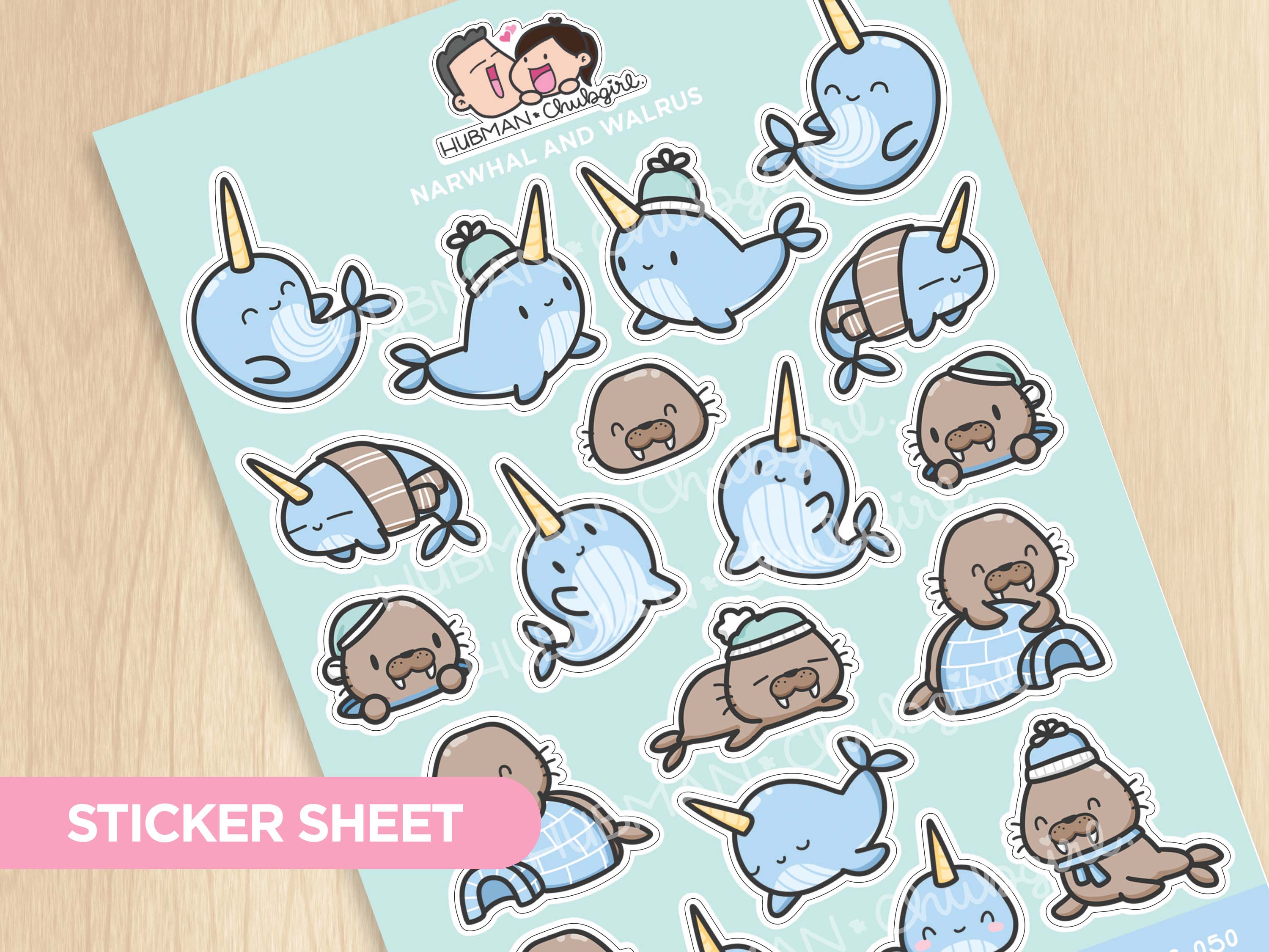 Arctic Winter Sticker Set