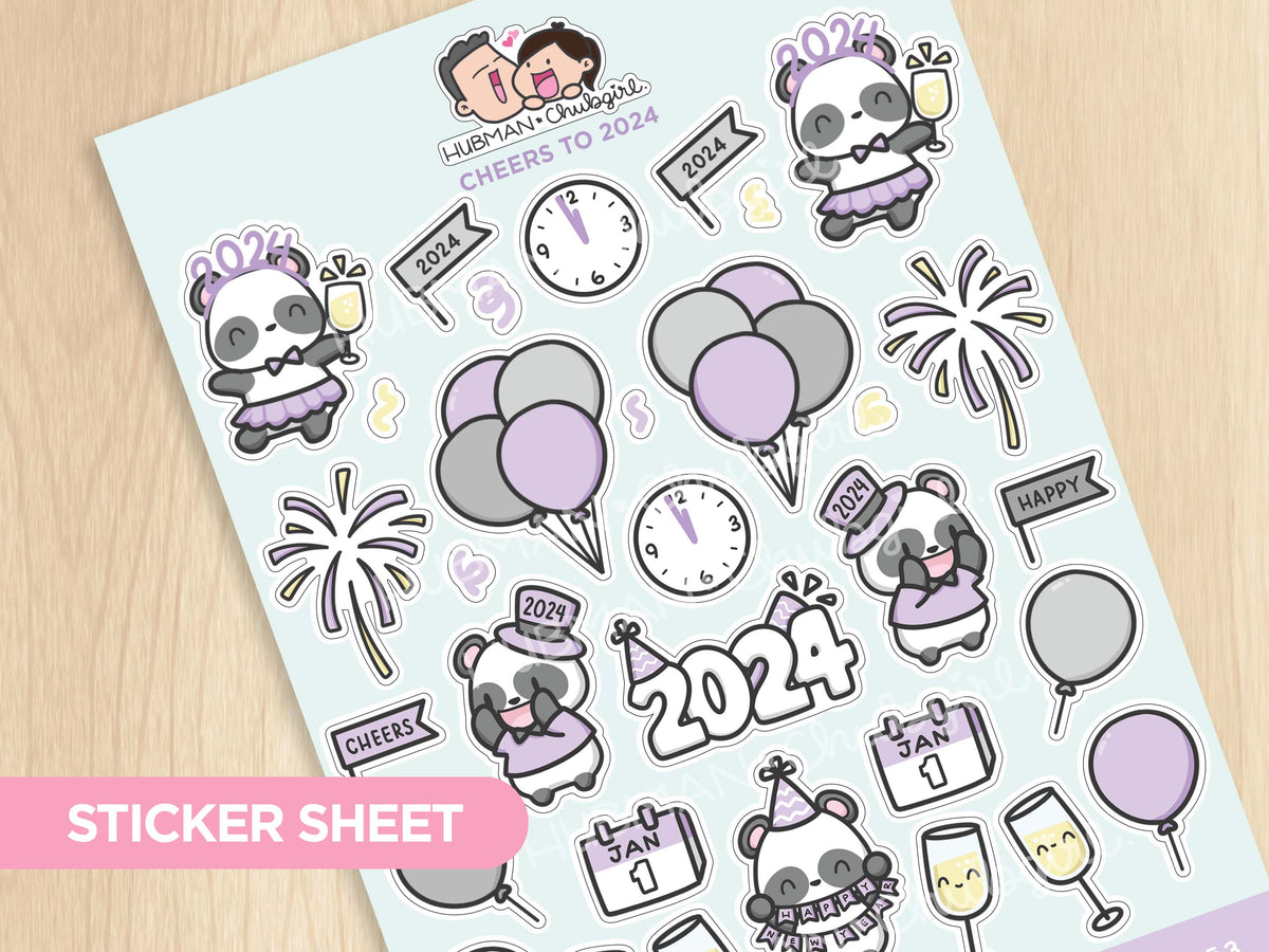  Planner Stickers,24 Sheet/1300+ Calendar Stickers for
