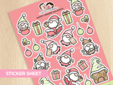 Christmas in Gnome-Ville Sticker Sheet