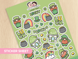 Lucky You! Sticker Sheet