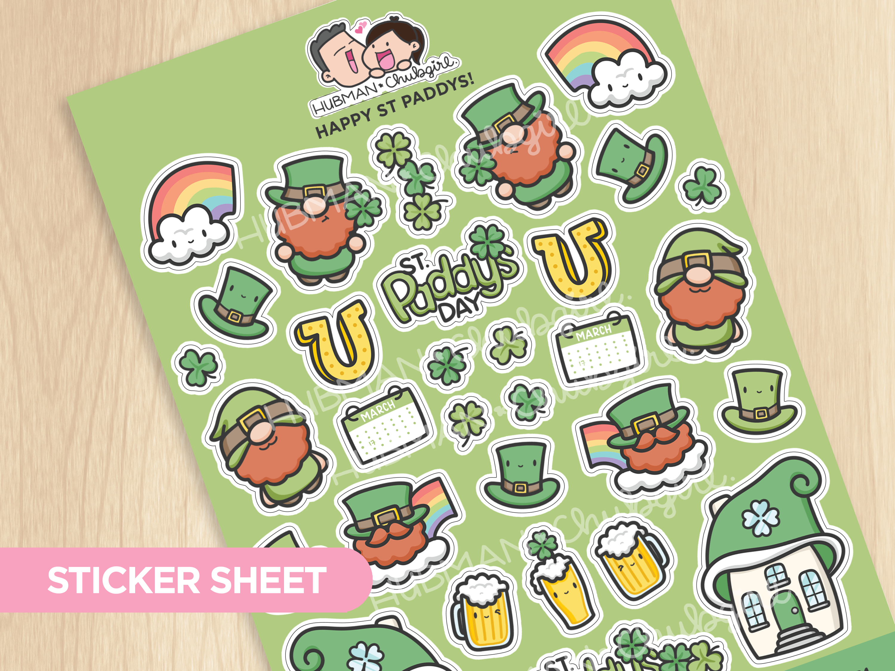 St. Paddy's Day Sticker Set