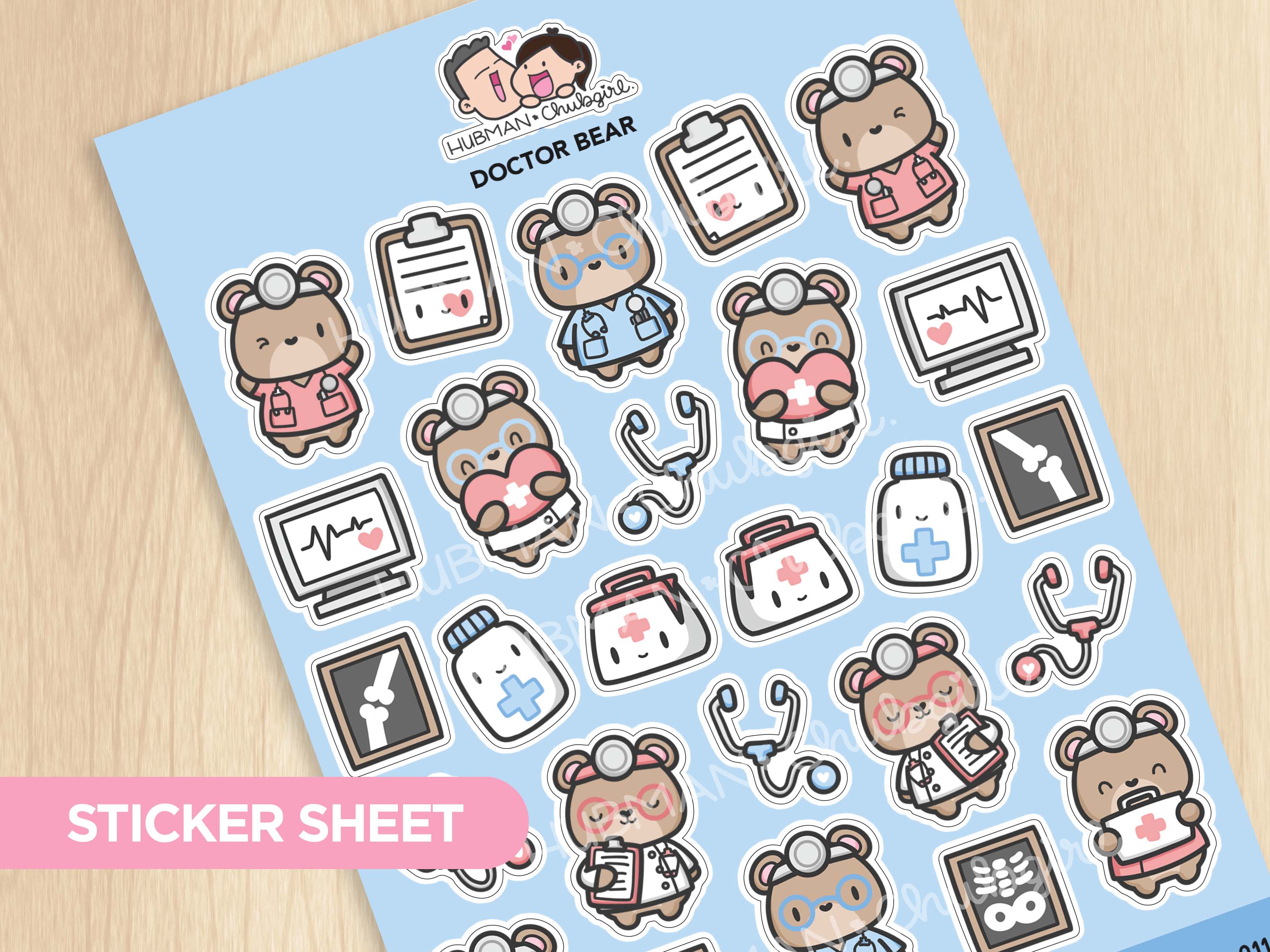 Take Care! Sticker Set