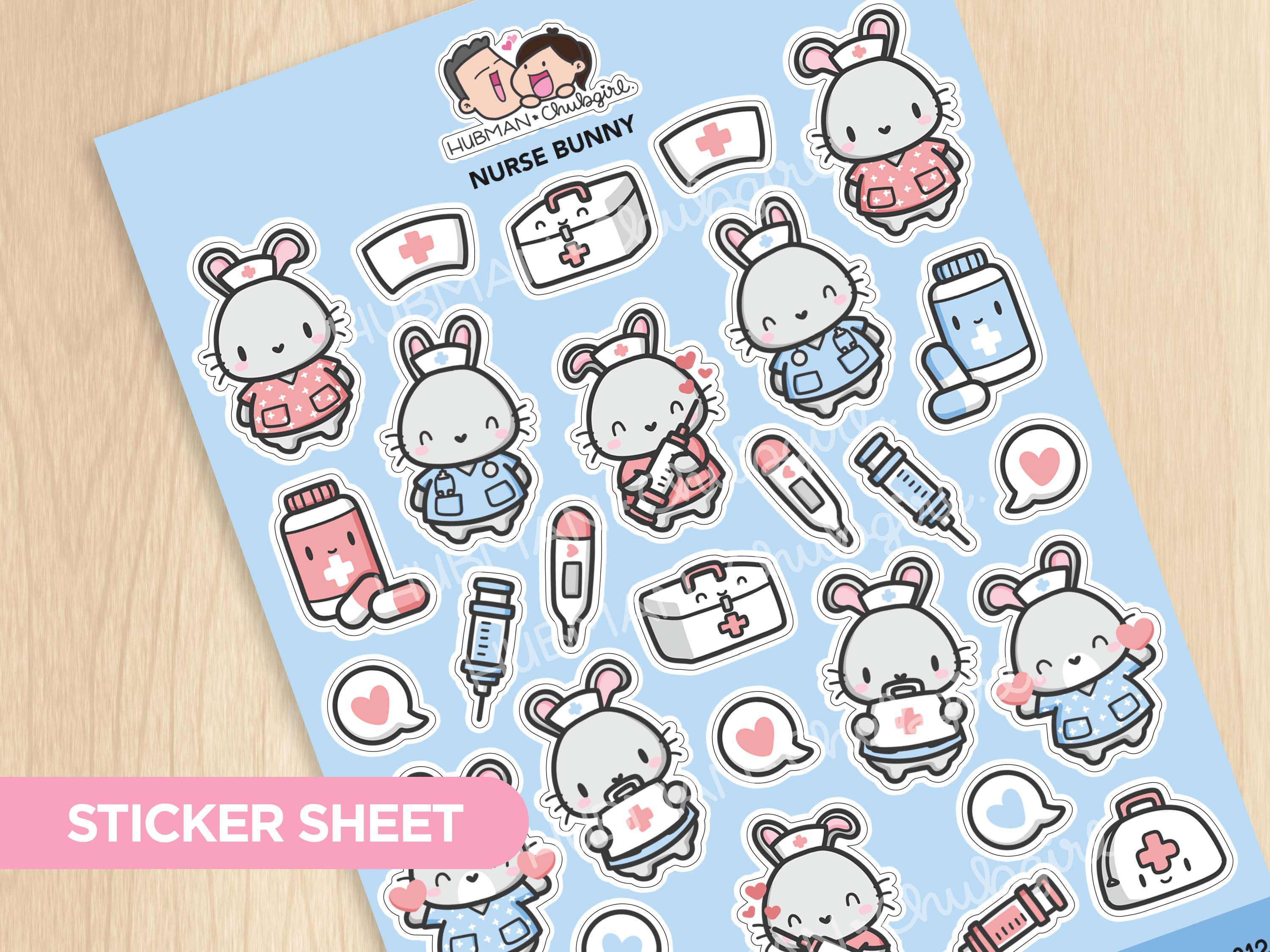 Take Care! Sticker Set