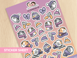 All Bundled Up Sticker Sheet