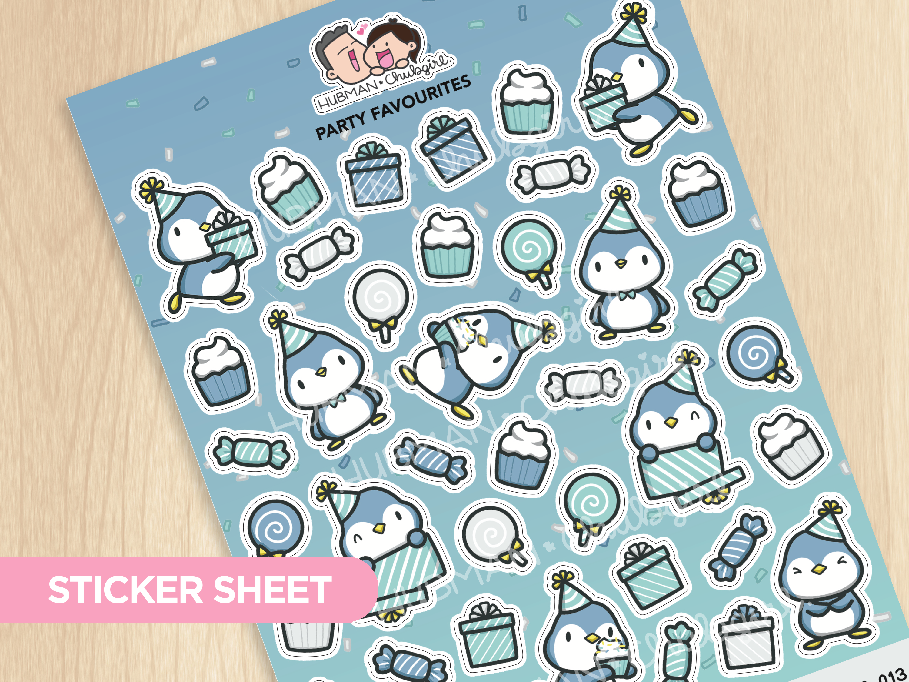 Party Favourites Sticker Sheet