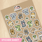 The Outback Sticker Sheet