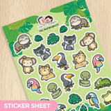 The Rainforest Sticker Sheet