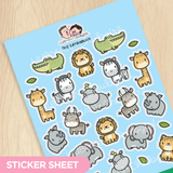The Savannah Sticker Sheet