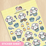 Something's Cooking Sticker Sheet