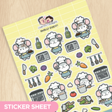 Smells Good! Sticker Sheet