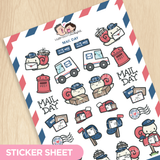 Mail Day Sticker Sheet