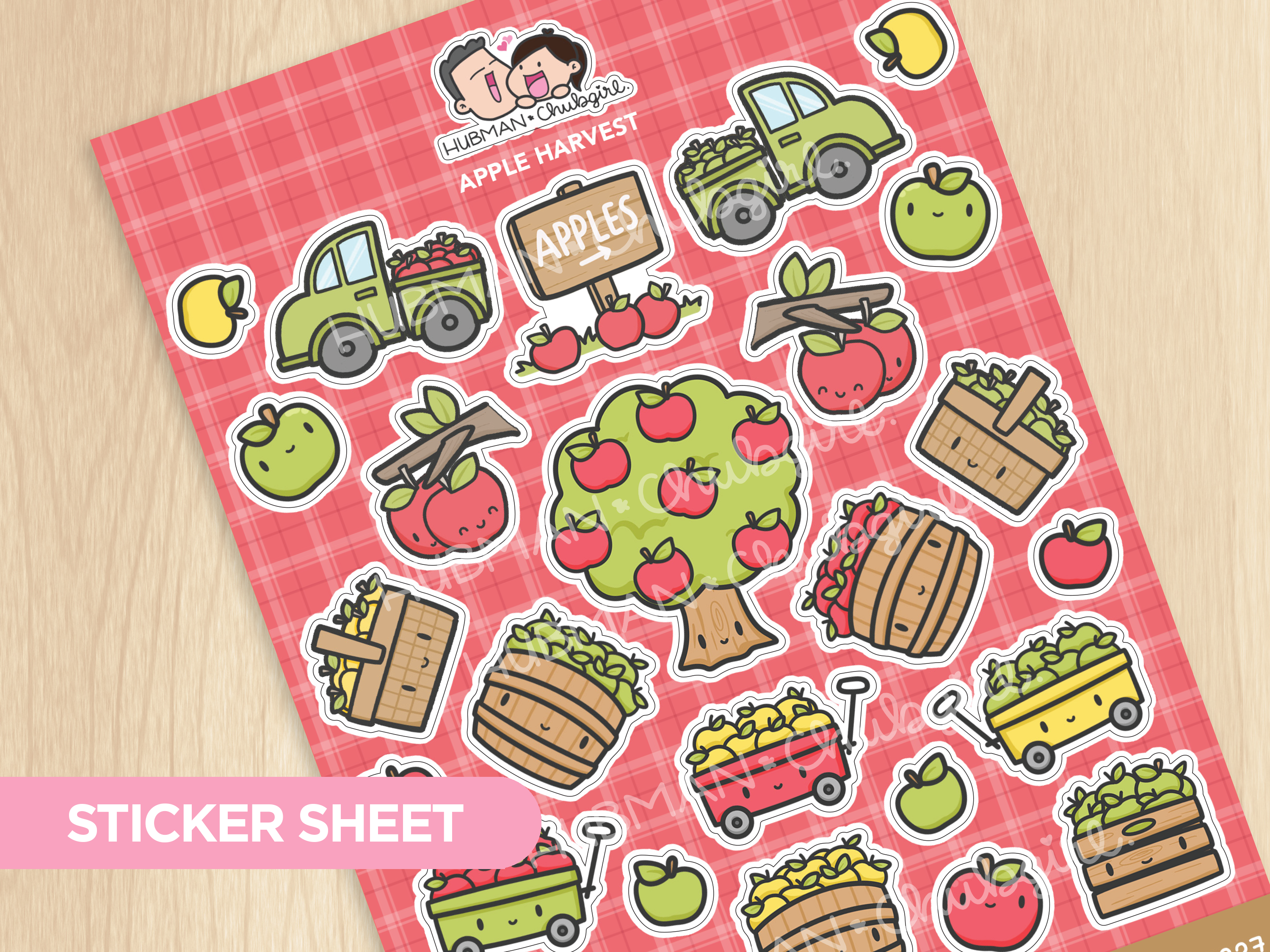 Apple Harvest Sticker Sheet