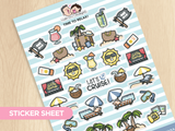 Time to Relax! Sticker Sheet