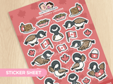 Canada Geese Sticker Set