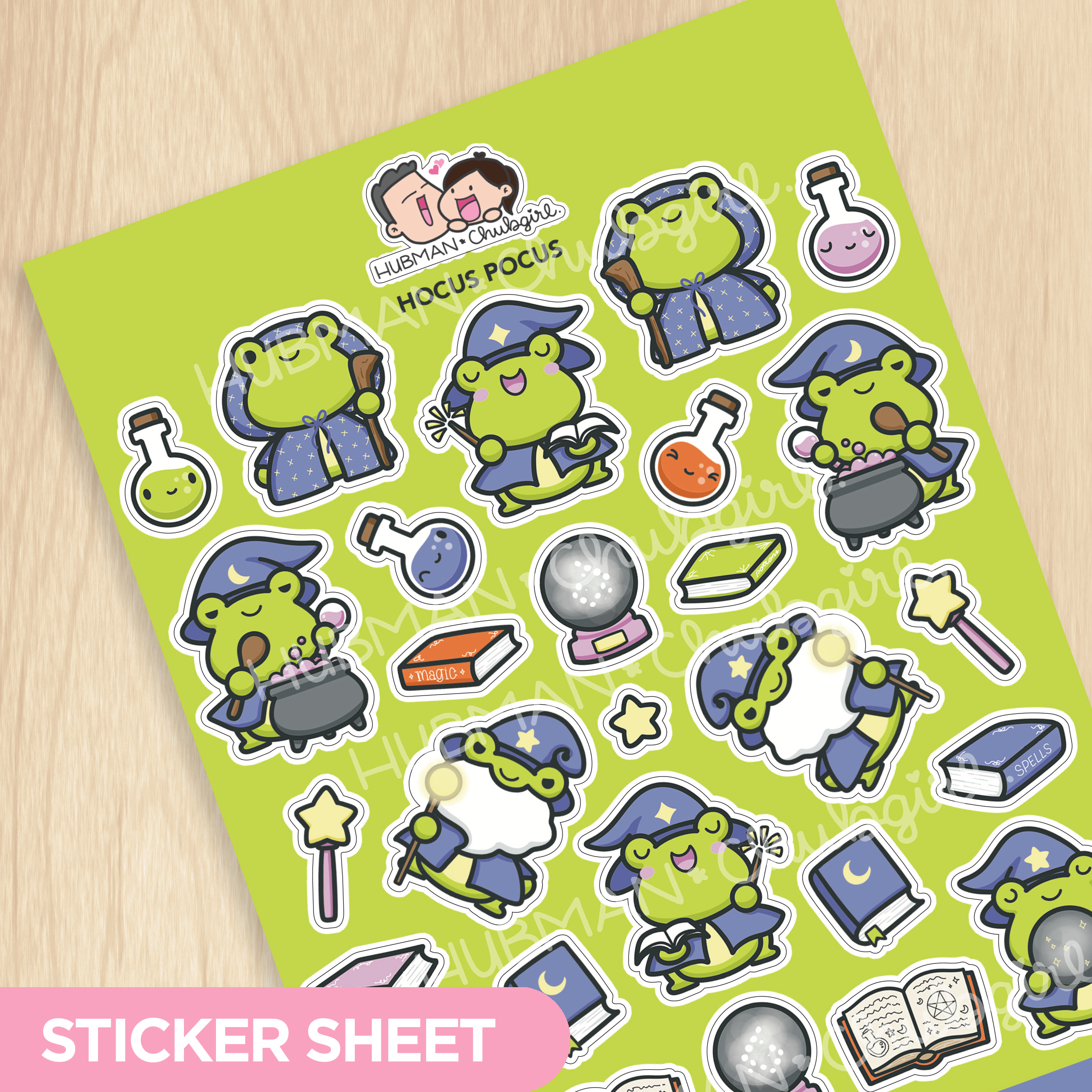 Hocus Pocus Sticker Sheet