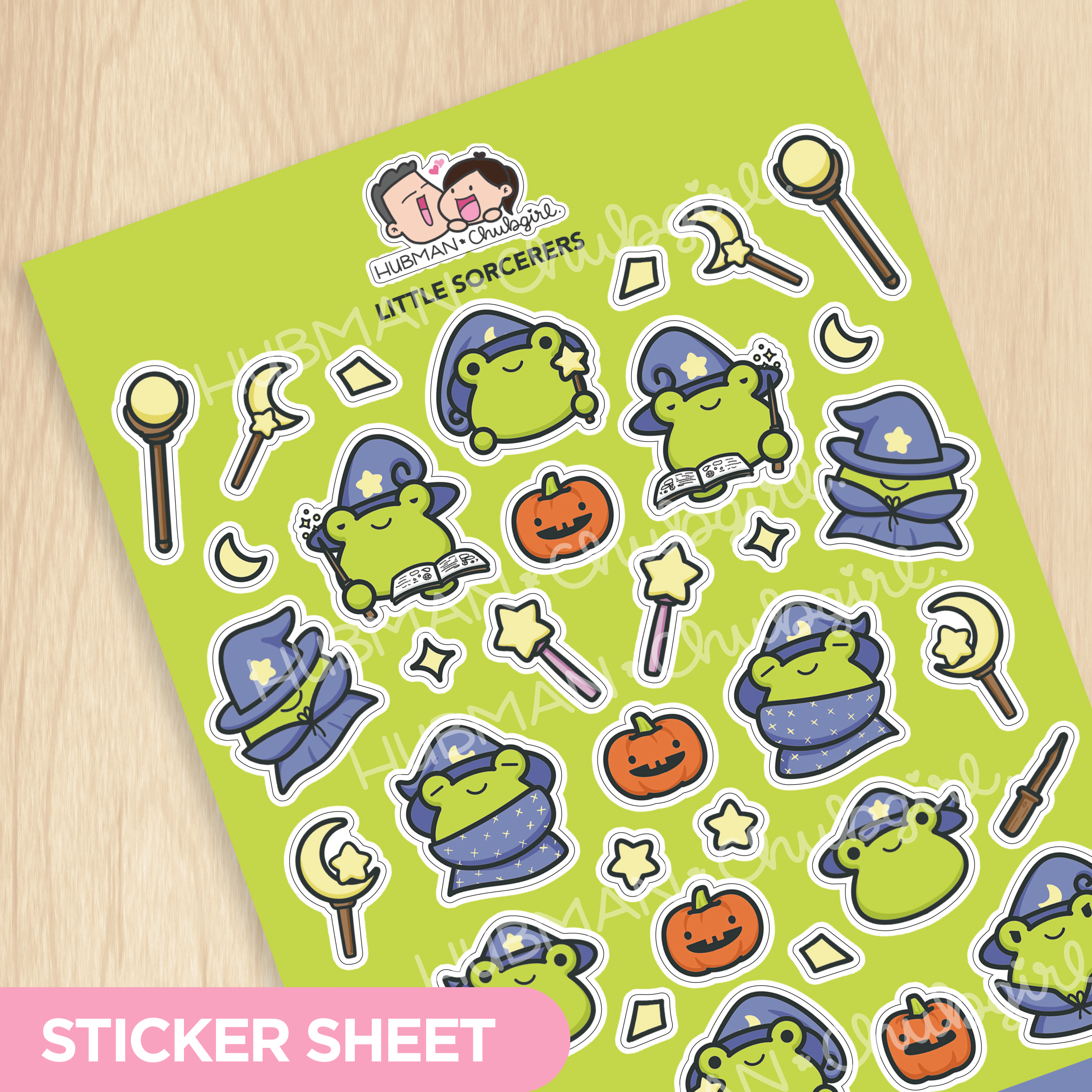 Little Sorcerers Sticker Sheet