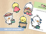 Lucky Duckies Sticker Set