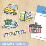 Back to School Die Cut Stickers