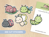 Cute Critters Die Cut Stickers
