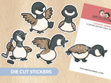 Canada Geese Sticker Set