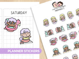 Mermaids 2 Planner Stickers