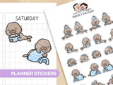 Friendly Walruses Planner Stickers