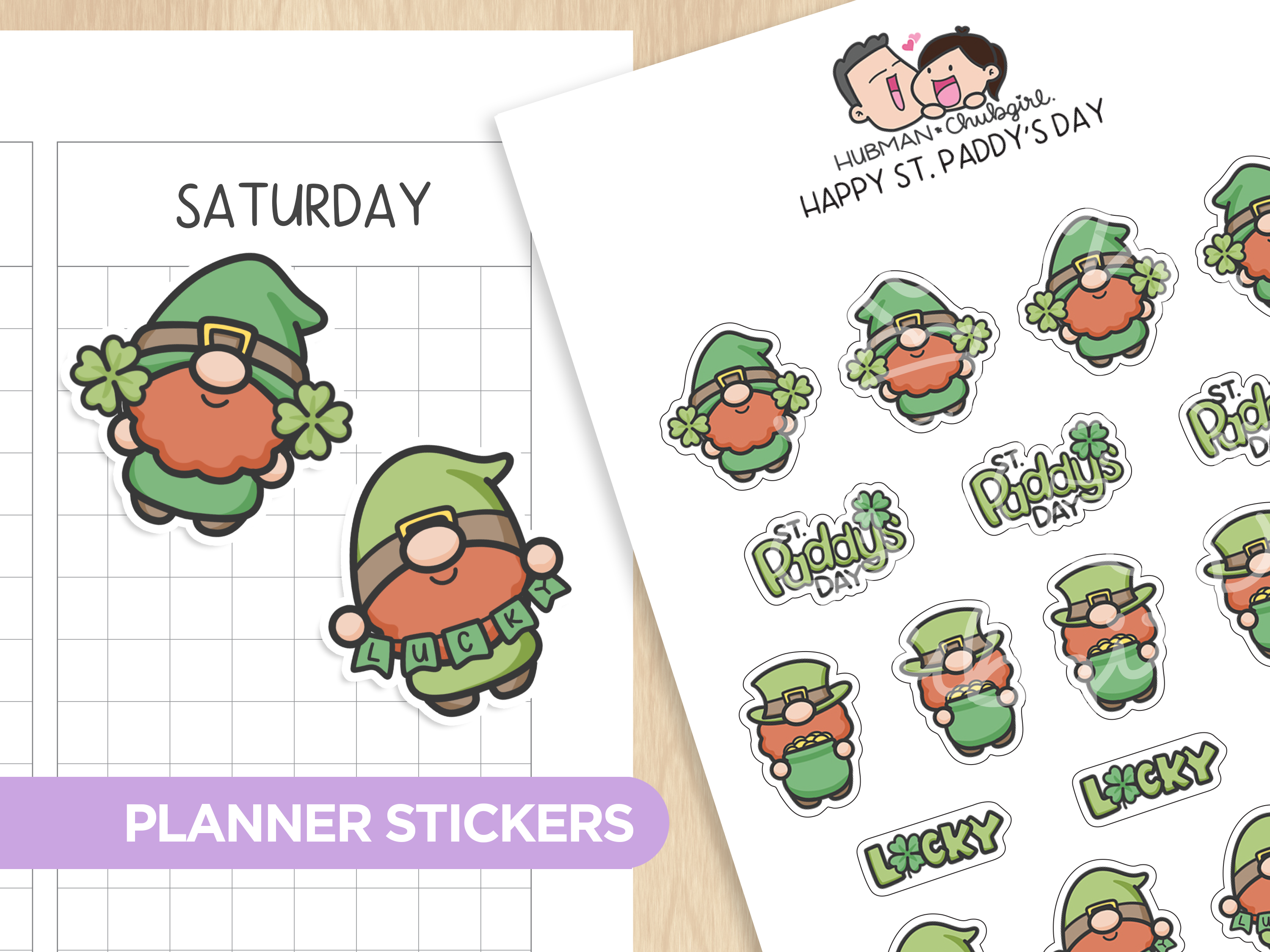St. Paddy's Day Sticker Set