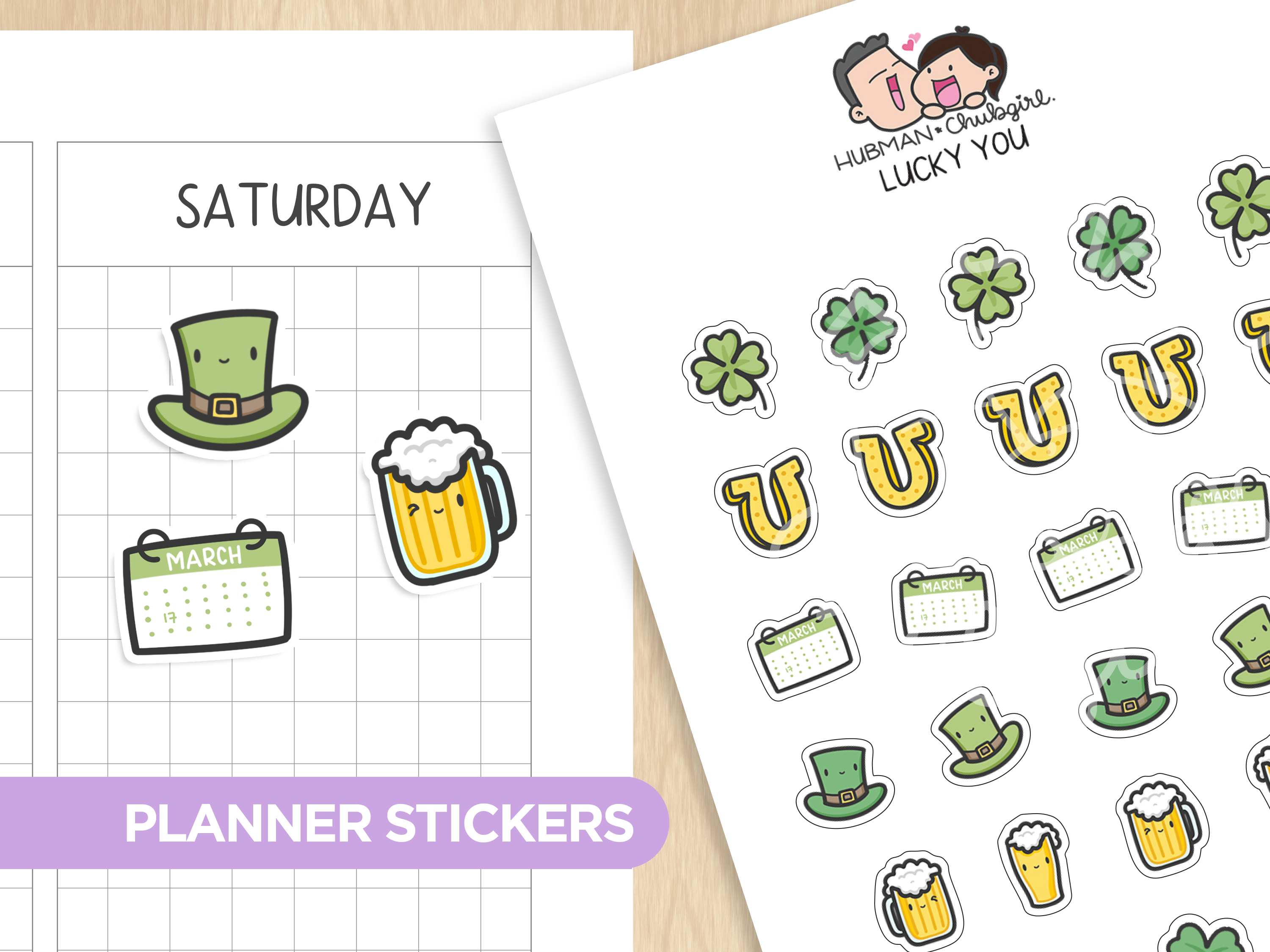 St. Paddy's Day Sticker Set