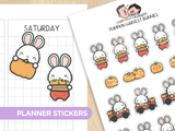 Pumpkin Harvest Planner Stickers