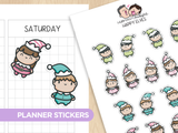 North Pole Sticker Set