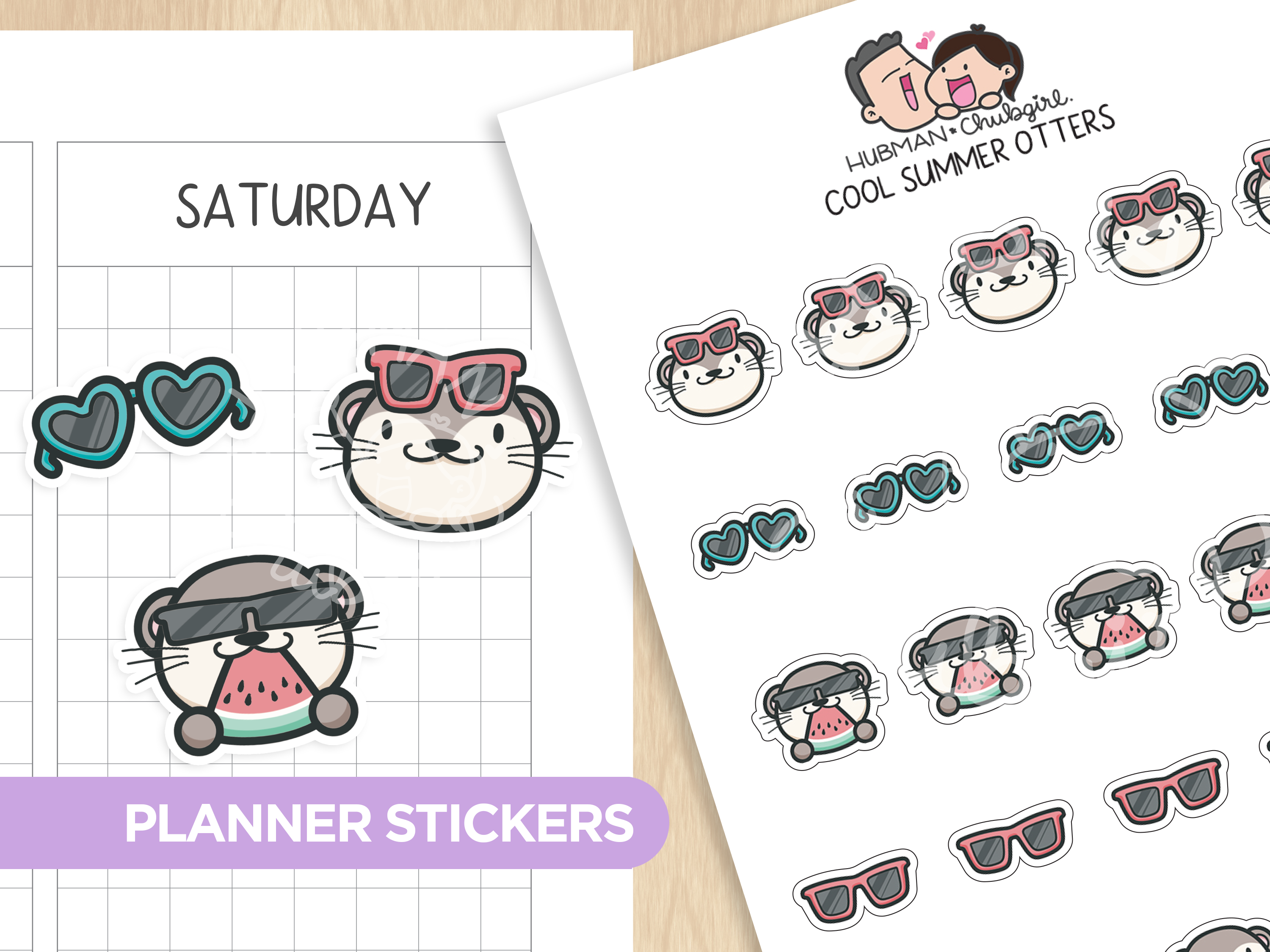 Summer Otters Bundle