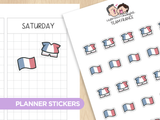 Team France Planner Stickers