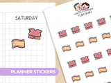 Team Spain Planner Stickers