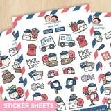 Snail Mail Sticker Sheets (Set of 3)
