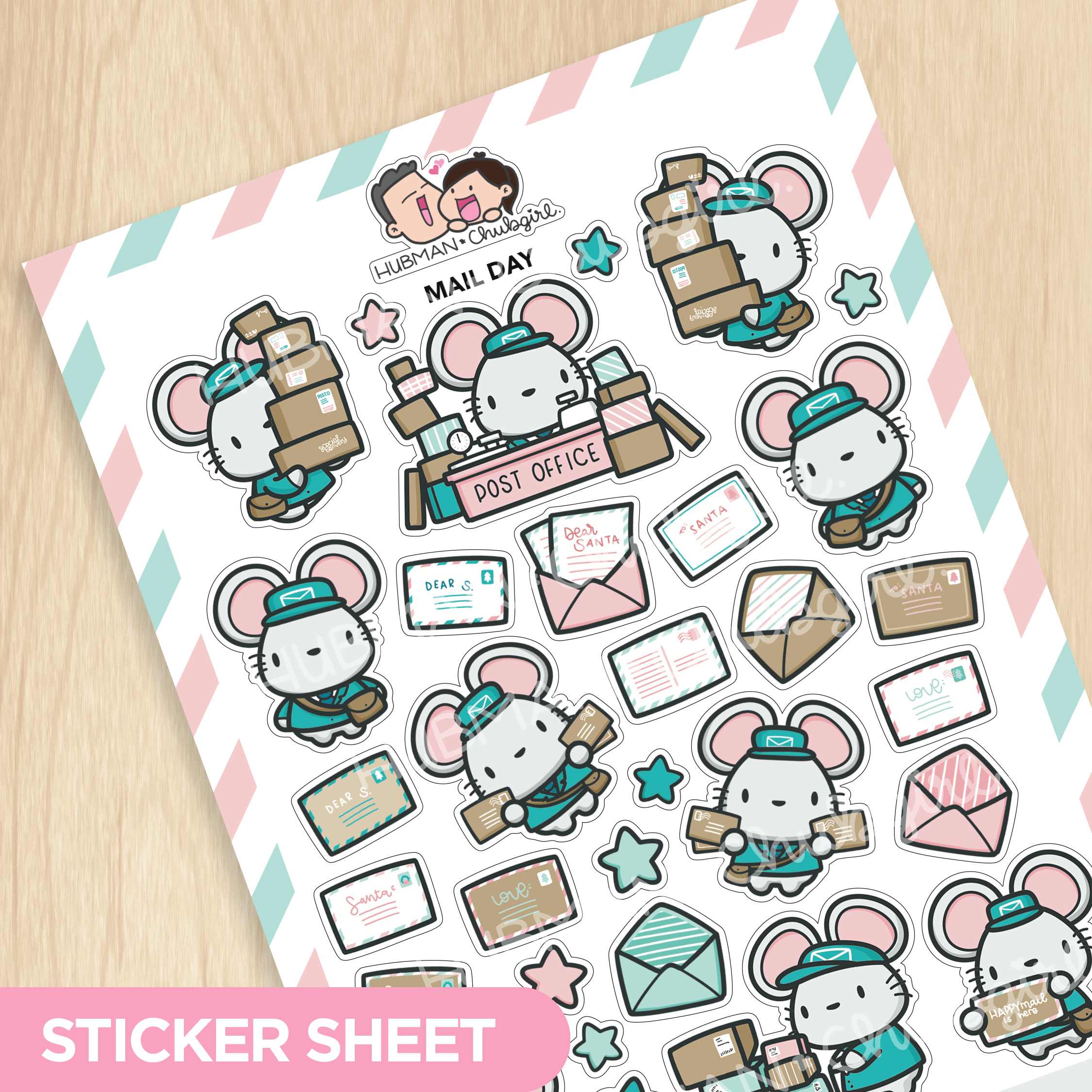 Mail Day Sticker Sheet