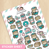 Out For Delivery Sticker Sheet
