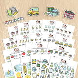 Back to School Sticker Set