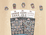 Independence Day BBQ Sticker Set