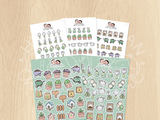 Gardening Sticker Set