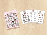 Summer Ice Cream Sticker Set
