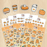 Pumpkin Spice Sticker Set