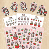 Strawberry Shortcake Sticker Set