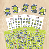 Froggy Sorcery Sticker Set
