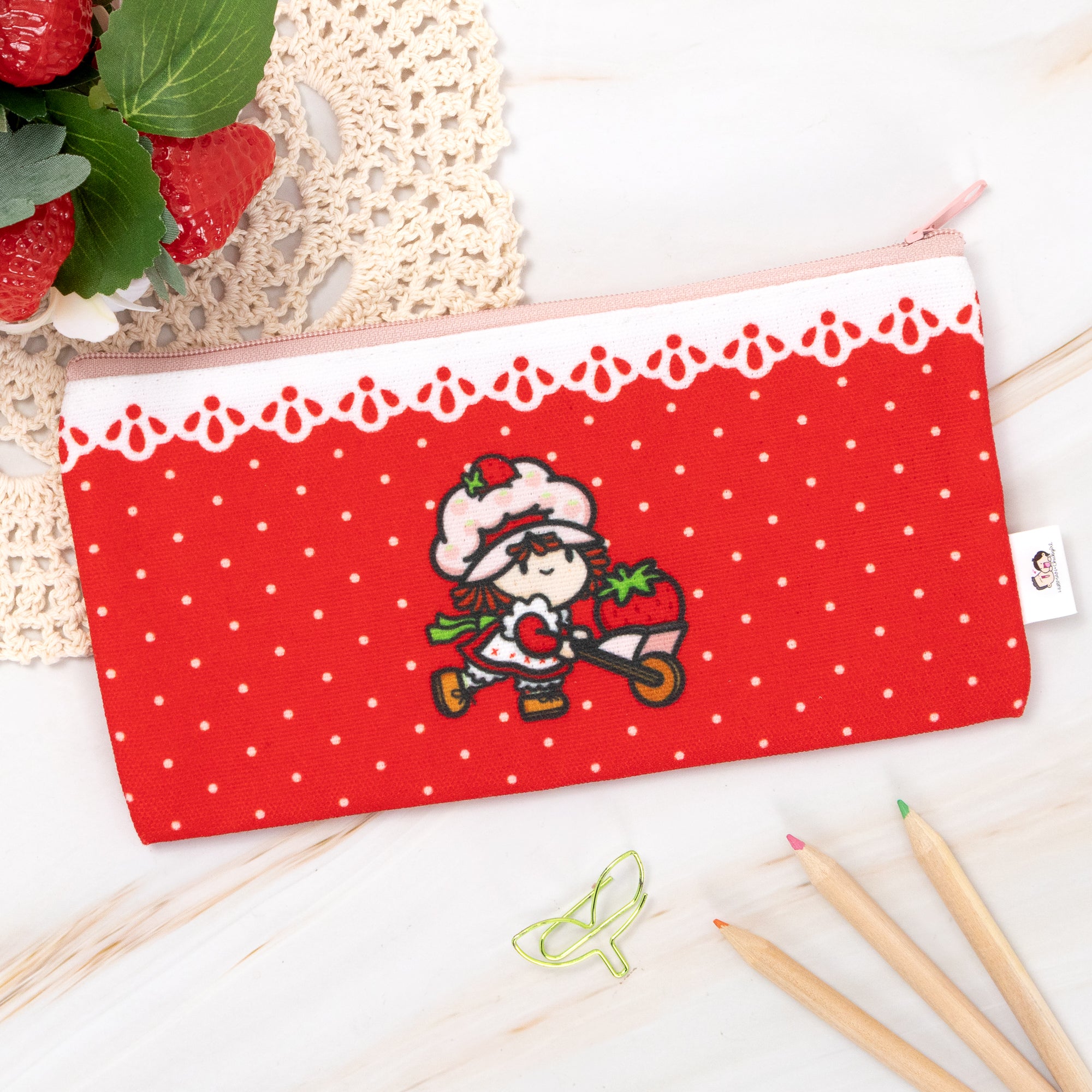 Strawberry Shortcake Pencil Pouch